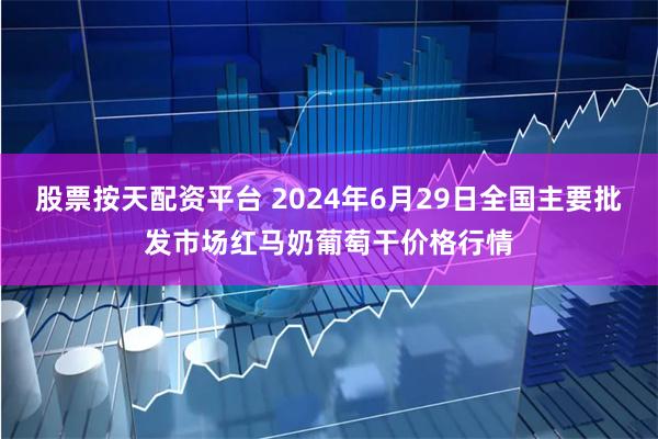 股票按天配资平台 2024年6月29日全国主要批发市场红马奶葡萄干价格行情